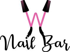 W nail. Логотип ногтевой студии. Nails логотип. Логотип ногти маникюр. Nail Bar лого.